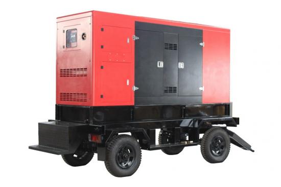 250kw to 400kw Trailer type power generator sets
