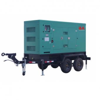 120kw to 200kw Trailer type power generator sets