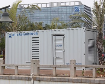 Biao Power 1000KVA Generador de contenedores Uso en Xiamen Huandao Road 