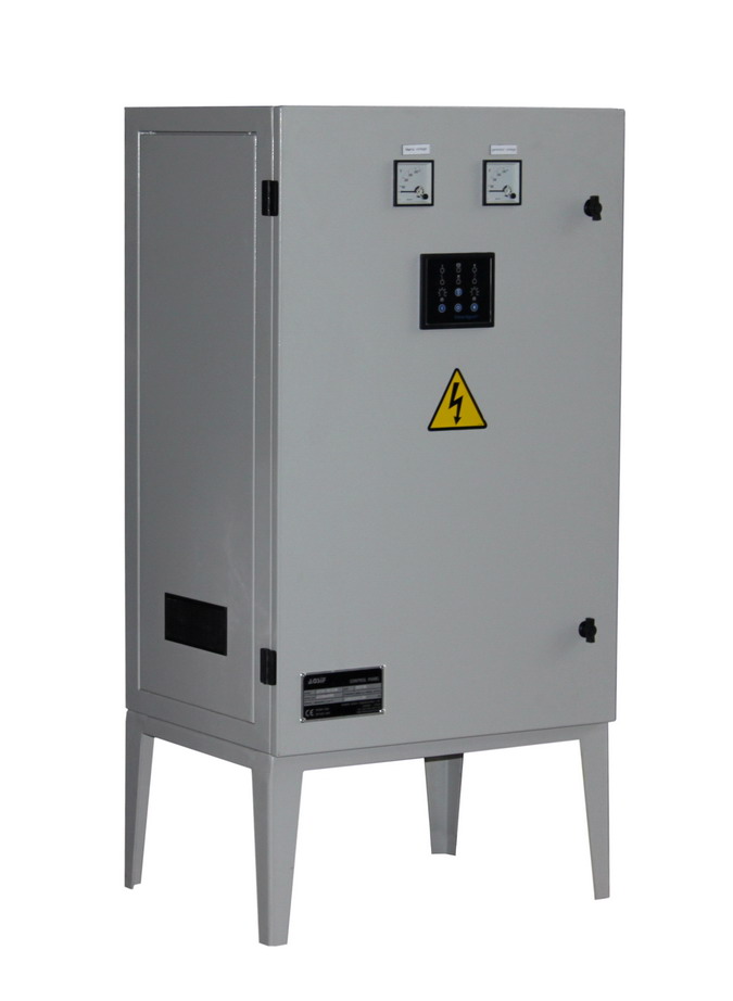 Can two ATS control the exchange between two generator sets and mains power?